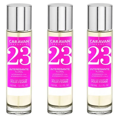 дамски,парфюми,caravan,nº23,150ml,parfum,3,units,transparent