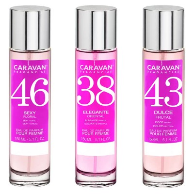 дамски,парфюми,caravan,nº38,nº43,nº46,150ml,parfum,3,units