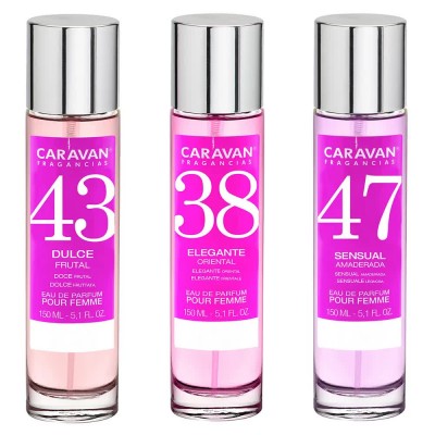 дамски,парфюми,caravan,nº38,nº43,nº47,150ml,parfum,3,units