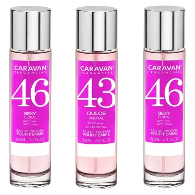 дамски,парфюми,caravan,nº43,nº46,150ml,parfum,2,units