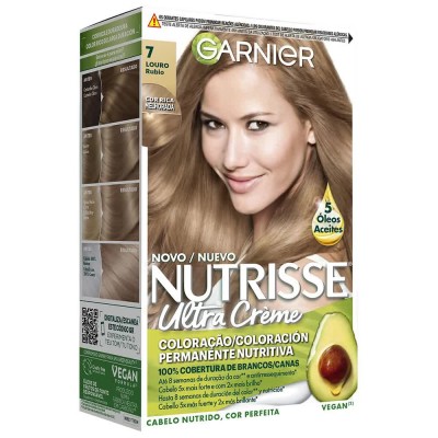хигиена,коса,garnier,nutrisse,permanent,dye,7,70,ble,ambre,clear,(multicolor)