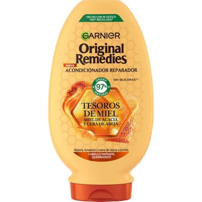 хигиена,коса,garnier,original,remedies,tresor,honey,ash,conditioner,250ml,yellow,(multicolor)