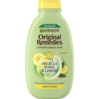 хигиена,коса,garnier,original,shampoo,archilla,and,lemon,300ml,multicolor,(clear)