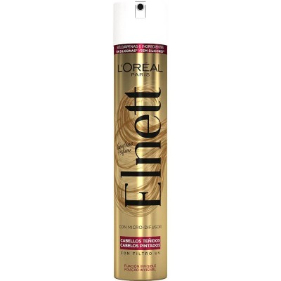 хигиена,коса,l´oreal,paris,elnett,hairspray,dyed,400ml,multicolor,(golden)