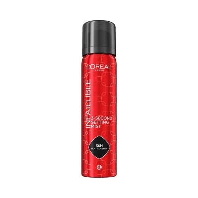 ексфолианти,l´oreal,paris,infallible,fixative,spray,75ml,multicolor