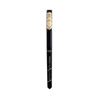 очна,линия,l´oreal,paris,liquid,eyeliner,super,liner,perfect,slim,nu,01,intens,black,multicolor