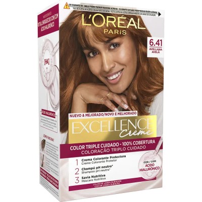 хигиена,коса,l´oreal,paris,permanent,dye,excell,6.41,noisette,550,clear,(multicolor)