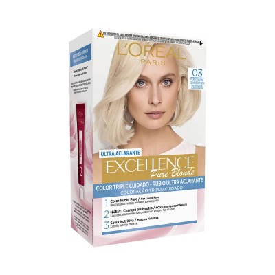 хигиена,коса,l´oreal,paris,permanent,dye,excell,bl,sup,es,03,bl,ult,cl,cend,clear,(multicolor)
