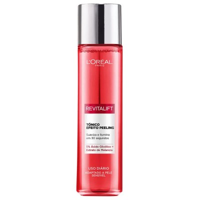 козметика,за,овлажняване,l´oreal,paris,revitalift,glycolic,moisturizing,cream,facial,tonic,180ml,red,(multicolor)