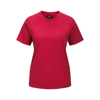 тениска,дамски,тениски,jack,&,jones,anna,regular,every,jjxx,short,sleeve,t,shirt,barberry,(red)