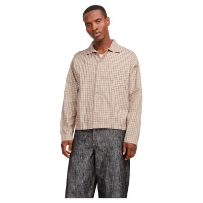 карирана,риза,мъжки,ризи,jack,&,jones,austin,clean,check,long,sleeve,shirt,crockery,(beige)