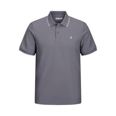 мъжки,блузи,с,яка,jack,&,jones,austin,short,sleeve,polo,castlerock,play,(grey)