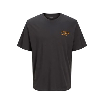 тениска,мъжки,тениски,jack,&,jones,bradley,fleur,short,sleeve,t,shirt,grey,(asphalt)