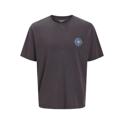 тениска,мъжки,тениски,jack,&,jones,bradley,knowledge,short,sleeve,t,shirt,grey,(asphalt)