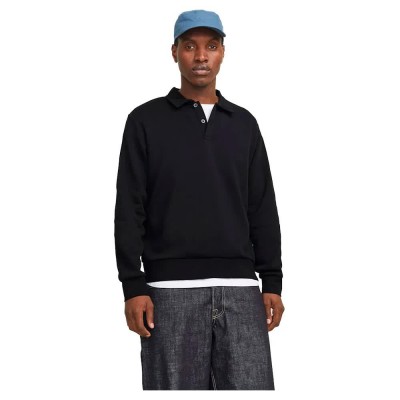 мъжки,блузи,с,яка,jack,&,jones,bradley,long,sleeve,polo,black,(black)