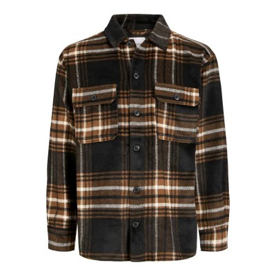 мъжки,якета,jack,&,jones,bradley,ollie,plus,size,overshirt,monks,robe,(brown,black)