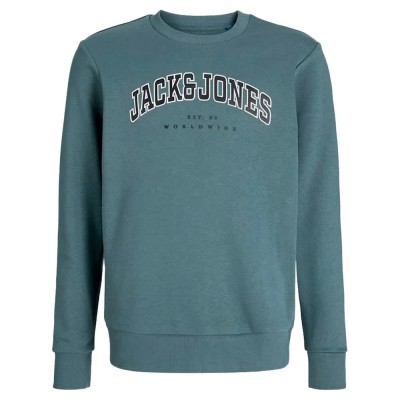 блуза,детски,блузи,jack,&,jones,caleb,varsity,sweatshirt,stormy,weather,(blue)