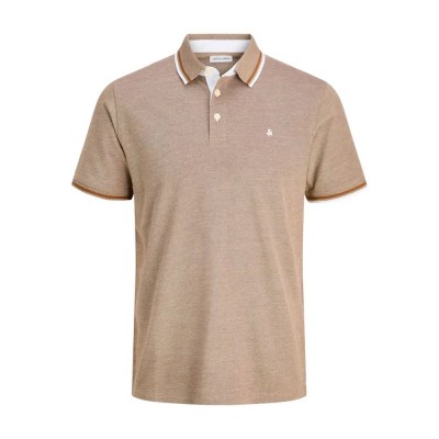 мъжки,блузи,с,яка,jack,&,jones,epaulos,short,sleeve,polo,beige,(curry,play)