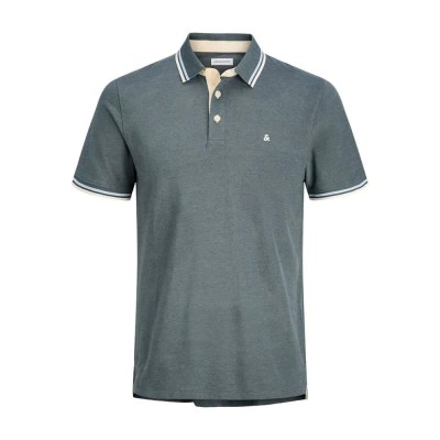 мъжки,блузи,с,яка,jack,&,jones,essential,paulos,plus,size,short,sleeve,polo,stormy,weather,play,(grey)