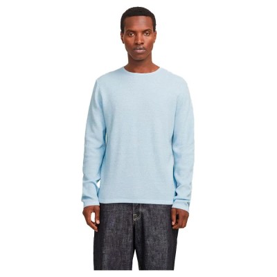 блуза,мъжки,пуловери,jack,&,jones,george,sweater,blue,(chambray,blue,w,cloud,dancer)