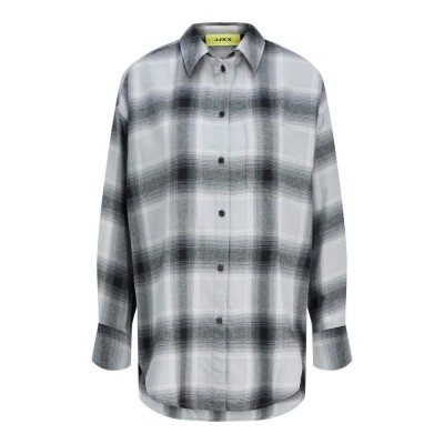 карирана,риза,дамски,блузи,дамски,ризи,jack,&,jones,jamie,flannel,jjxx,long,sleeve,shirt,grey,(black,check)