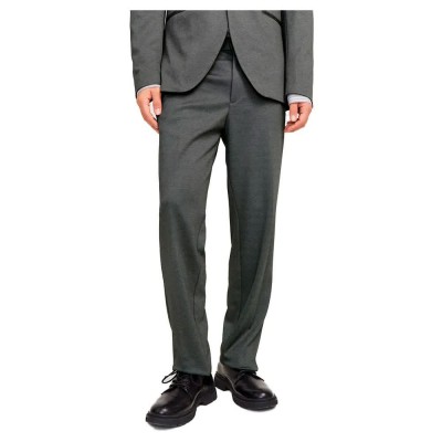 панталони,мъжки,панталони,jack,&,jones,jaxon,jersey,dress,pants,grey,(dark,grey,melange,slim,fit)