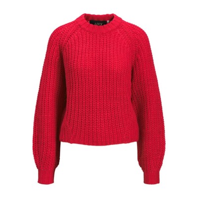 блуза,дамски,пуловери,дамски,плетени,дрехи,jack,&,jones,kelly,chunky,jjxx,sweater,barberry,(red)