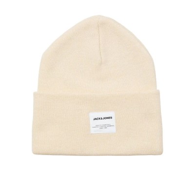 шапка,всички,шапки,jack,&,jones,knit,long,beanie,antique,white,(beige)