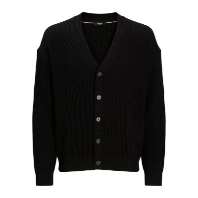 жилетка,мъжки,пуловери,jack,&,jones,liam,cardigan,black