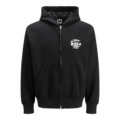 блуза,мъжки,пуловери,jack,&,jones,prime,full,zip,sweatshirt,black,(black)