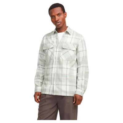 карирана,риза,мъжки,якета,jack,&,jones,raymond,spring,check,overshirt,grey