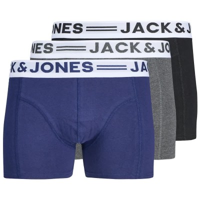 боксерки,мъжко,бельо,jack,&,jones,sense,boxers,3,units,dark,grey,melange,ocean,cavern,black,(multicolor)