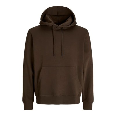 суичър,мъжки,пуловери,jack,&,jones,star,basic,hoodie,delicioso,(brown)