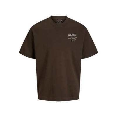 тениска,мъжки,тениски,jack,&,jones,urban,edge,studio,short,sleeve,t,shirt,delicioso,(brown)
