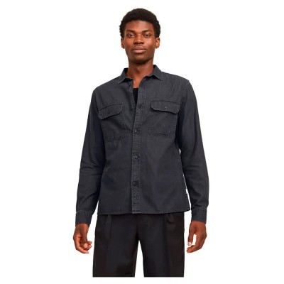 риза,с,дълъг,ръкав,мъжки,ризи,jack,&,jones,travis,long,sleeve,shirt,black,denim,(black)