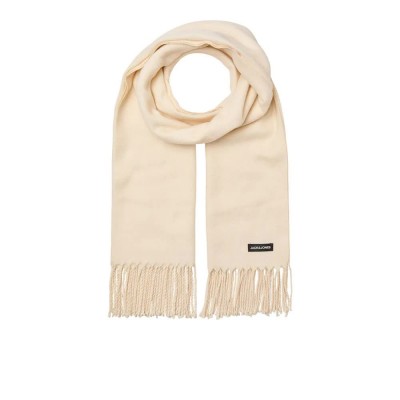 шал,ръкавици,шапки,и,шалове,jack,&,jones,woven,scarf,antique,white,(beige)