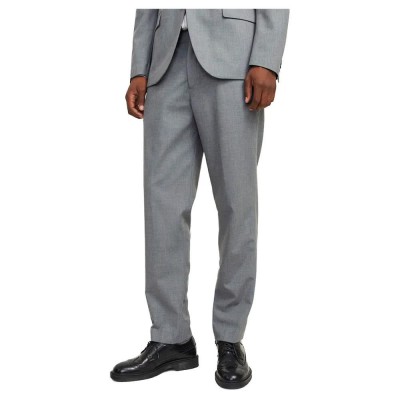 панталони,мъжки,панталони,jack,&,jones,theo,dress,pants,light,grey,melange,regular,fit,(grey)