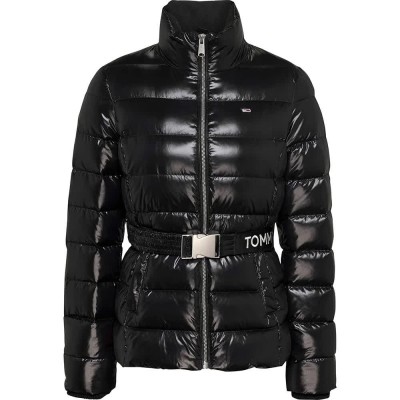 яке,дамски,якета,и,палта,tommy,jeans,branded,belt,down,padded,jacket