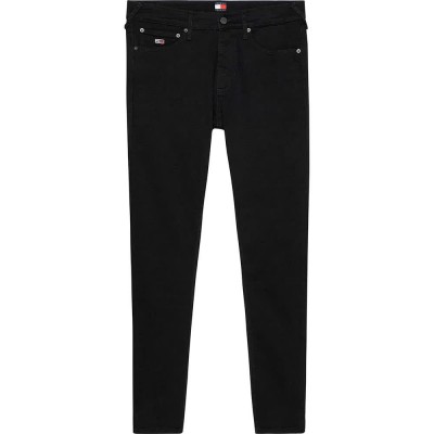 дънки,дамски,панталони,tommy,jeans,nora,dh4288,skinny,fit,jeans,black