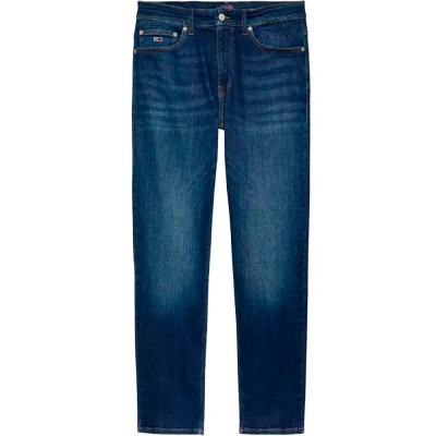 дънки,мъжки,панталони,tommy,jeans,ryan,ai0255,slim,straight,fit,jeans,blue