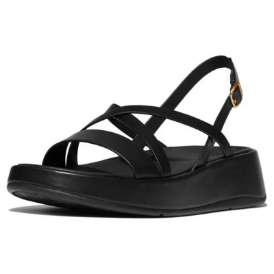 сандали,дамски,сандали,и,чехли,fitflop,f,mode,strappy,platform,sandals,black,(all,black)