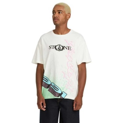 тениска,мъжки,тениски,volcom,heavy,tubes,short,sleeve,t,shirt,off,white