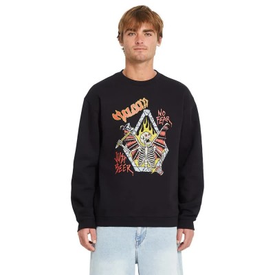 блуза,мъжки,пуловери,volcom,noder,sweatshirt,black