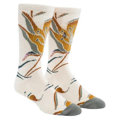 чорапи,мъжки,чорапи,volcom,printa,stone,socks,dirty,white