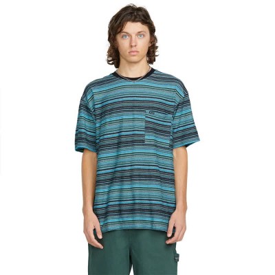 риза,с,къс,ръкав,мъжки,ризи,volcom,slide,stone,short,sleeve,shirt,blue,(dark,black,heather)