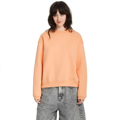 блуза,дамски,блузи,volcom,stone,heart,up,sweatshirt,orange,(pale,peach)
