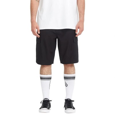 къси,панталони,мъжки,панталони,volcom,strange,tripper,22´´,cargo,shorts,black,(black)