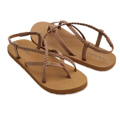 джапанки,дамски,сандали,и,чехли,volcom,thriller,flip,flops,cognac