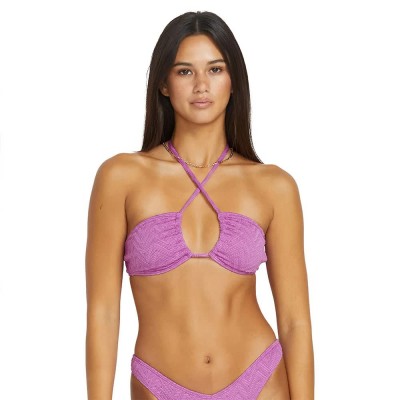 дамски,бански,костюми,volcom,v,baby,bandeau,bikini,top,purple,(iris,purple)