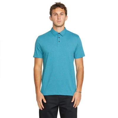 мъжки,блузи,с,яка,volcom,wowzer,short,sleeve,polo,blue,(bay,blue)